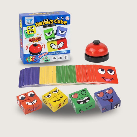 Kids' Smiley Puzzle Blocks