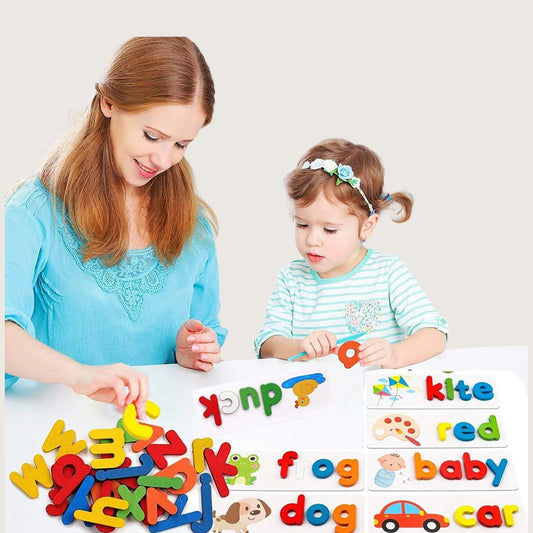 Fun Alphabet Learning Puzzle Game